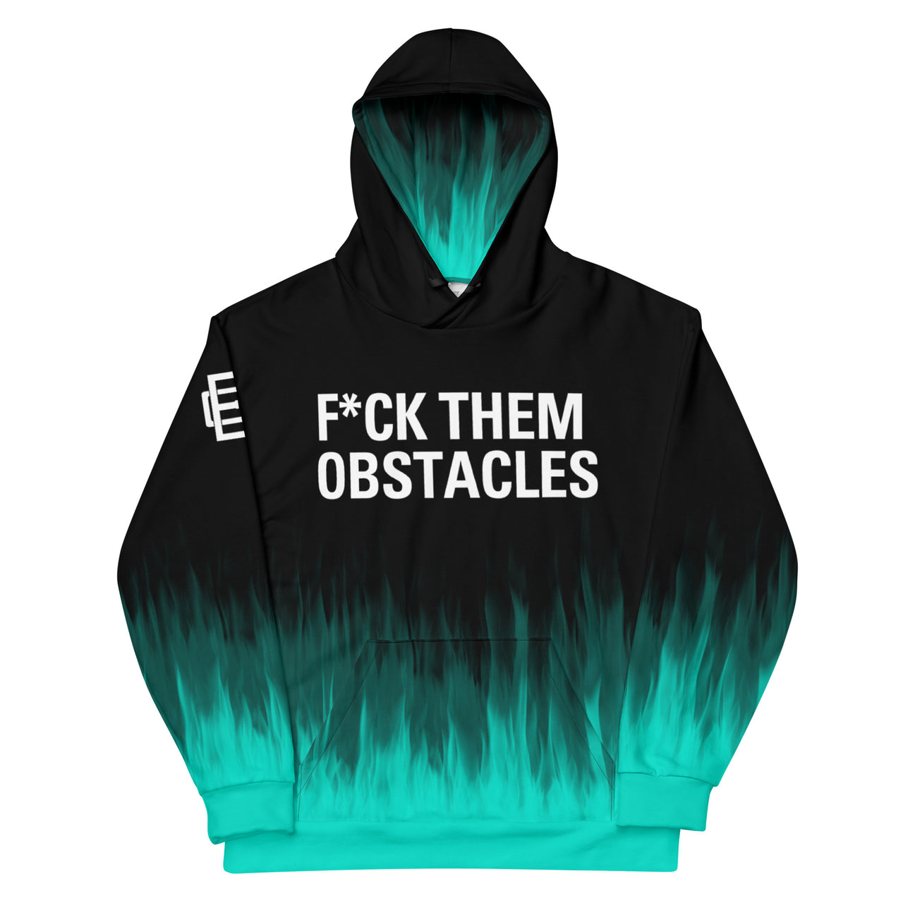 F*CK THEM OBSTACLES All Over Print Hoodie
