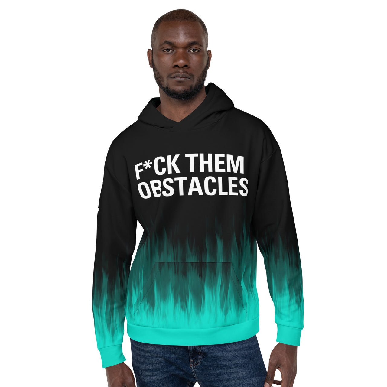 F*CK THEM OBSTACLES All Over Print Hoodie