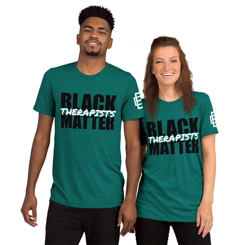 Black Therapists Matter Short Sleeve T-Shirt