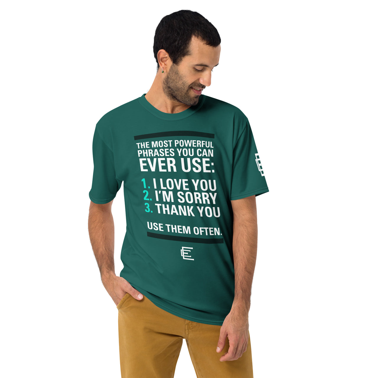 Men's The Most Powerful Phrases Crewneck T-Shirt