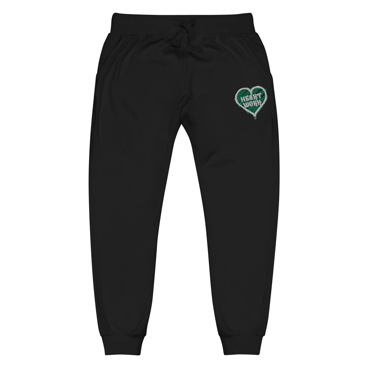 Heart Work Embroidered Unisex Sweatpants