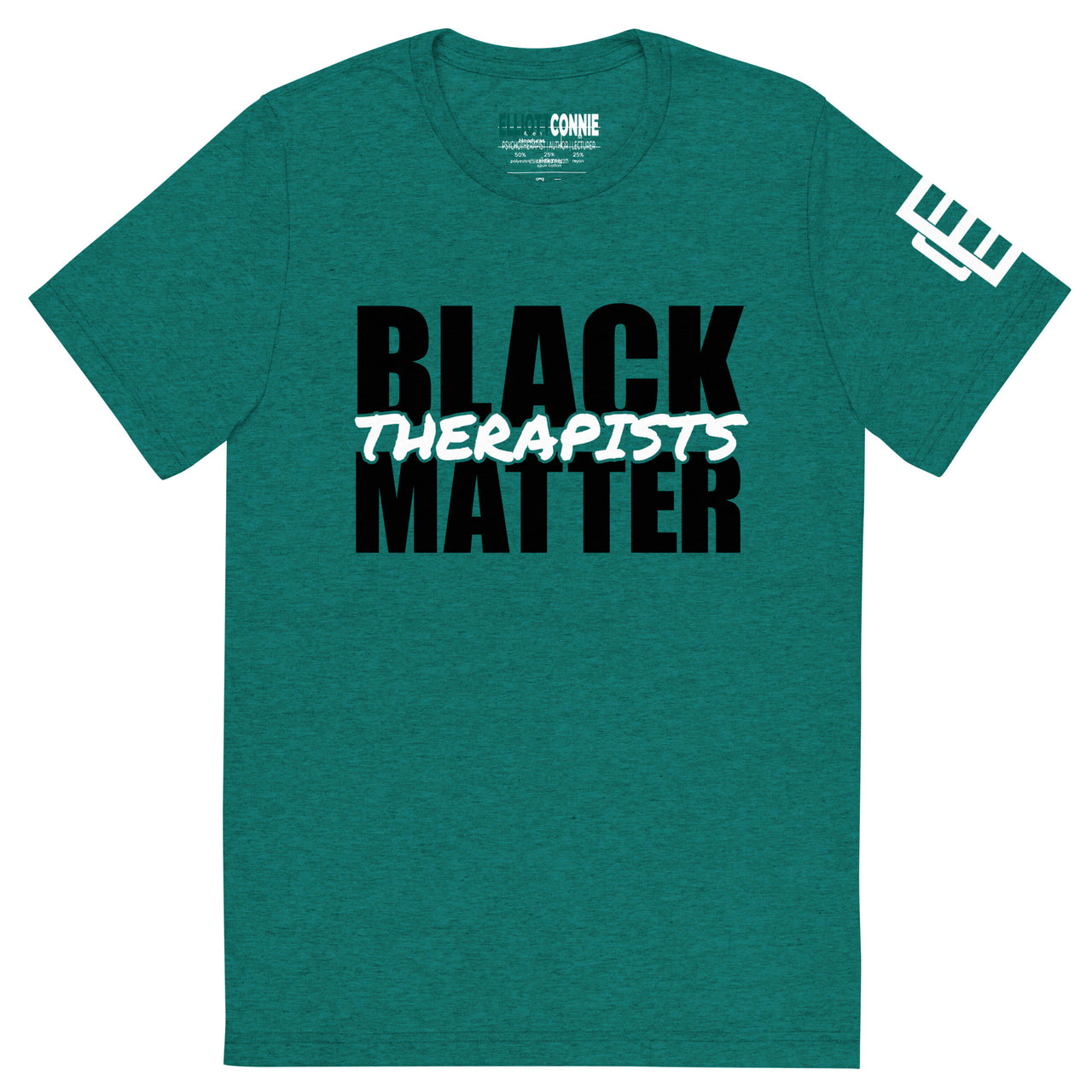 Black Therapists Matter Short Sleeve T-Shirt